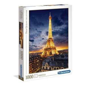 Clementoni Puzzle - Párizs Eiffel torony 1000db 31760416 Puzzle - Város - Épület