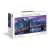 Clementoni Puzzle - New York 13200 Teile Puzzlebox, mit einer Nachtaufnahme der Brooklyn Bridge und der Skyline von New York City
