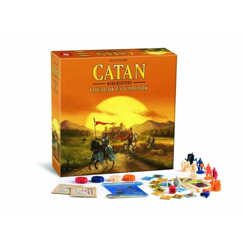Catan - Telepesei Lovagok és Városok - Kiegészítő 176566660 - Piatnik