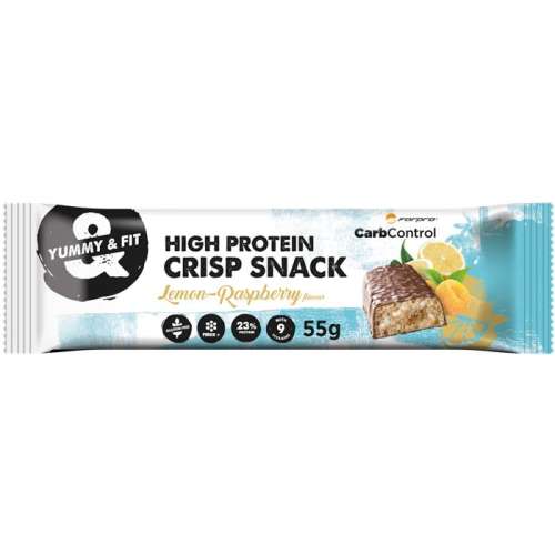 FORPRO Protein Bar, fără gluten, 55 g, FORPRO High Protein Crisp Snack, lămâie zmeură 31760997