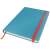 LEITZ Cosy Soft Touch B5 Notebook, blue, 80 pages, squared, hard cover, closed book view