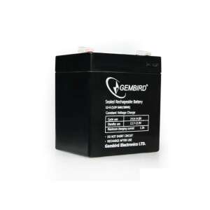 Akumulator kwasowo-ołowiowy Gembird 12 V, 5 Ah (VRLA) 109867874 - Gembird