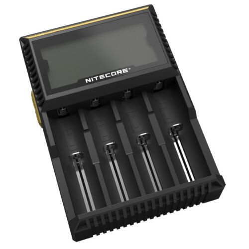 Nitecore D4 Digi univerzális intelligens töltő Li-ion, Ni-MH és Ni-Cd akkumulátorokhoz - Elemtöltő