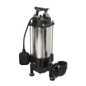 KRAKEN 1800 merülő szivattyú vágórendszerrel, rozsdamentes acél és öntöttvas kivitelben, szennyvíz szivattyúzására és víztelenítésre - IBO