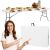 Springos Folding Catering Table 180 cm #white 65080617