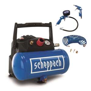 Scheppach HC 06 olajmentes kompresszor 6 l 65082378 Kompresszor