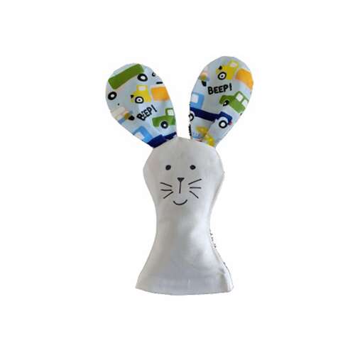 Parajdi Nyuszi sópárna, egy aranyos nyuszi formájú párna sókristályokkal töltve, tökéletes fülfájás, nátha és asztma enyhítésére, ideális gyerekeknek