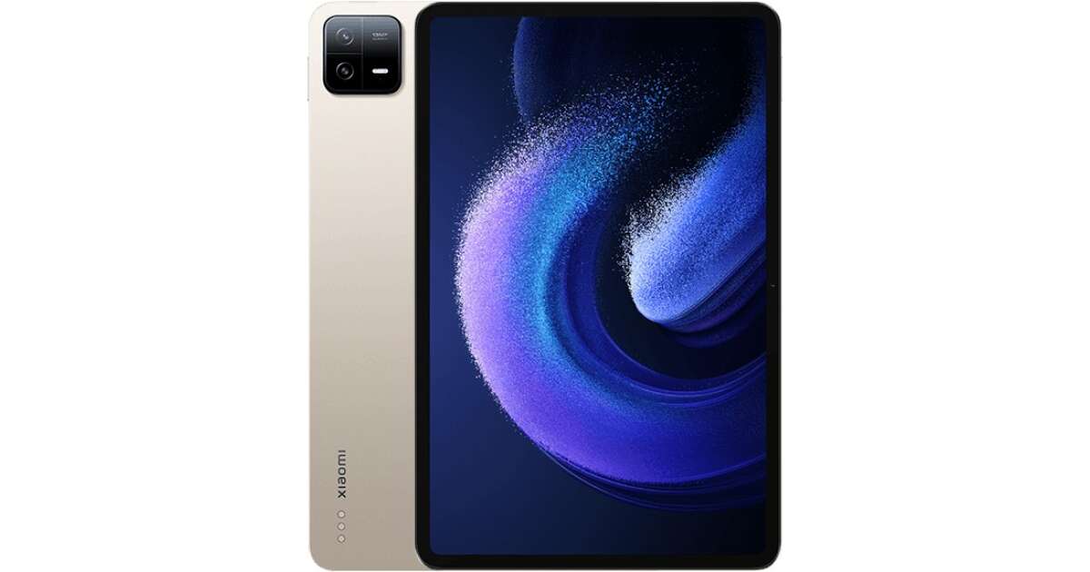 Xiaomi Pad 6 128GB 6GB RAM Tablet, Gold (VHU4345EU) | Pepita.com