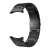 Samsung Galaxy Watch 4/5 20mm fekete fém óraszíj, közeli kép