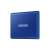 Samsung T7 1TB Kék Külső SSD a gyors fájlátvitelhez