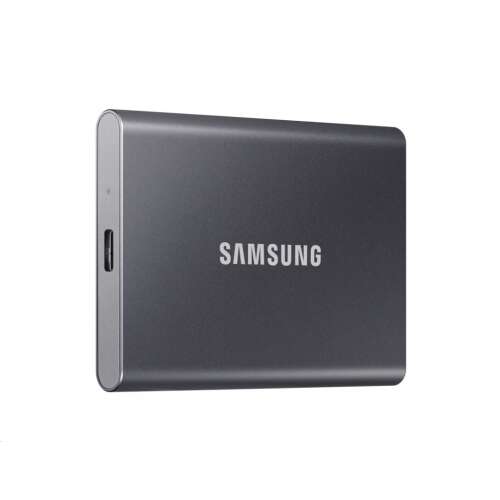Samsung T7 prijenosni SSD, 2TB, sivi, vanjski tvrdi disk, brzi prijenos podataka