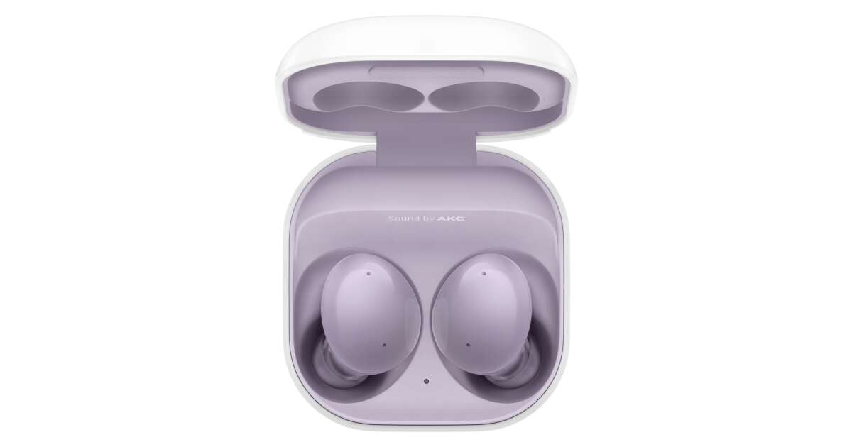 Samsung Galaxy Buds wireless earphones, purple