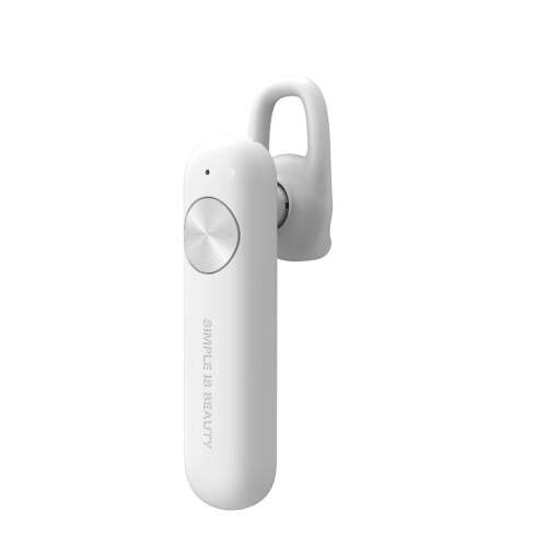 XO BE5 Bluetooth headset, fehér, egyszerű kialakítás, kihangosító