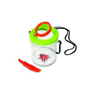 Navir rovarfigyelő nagyító doboz nagyító fedéllel, csipesszel és nyakpánttal - Navir