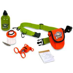 Explora Navir X-Belt explorer belt set for kids, includes water bottle, bug viewer, compass, notebook, magnifying glass, and more - Science & Discovery Toy
