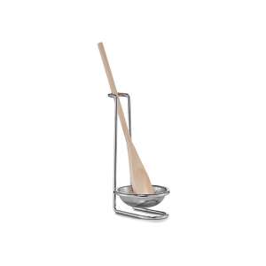 Zeller Fakanál Készlet Tartóval - Fa/Fém - 10x17,5cm 65132776