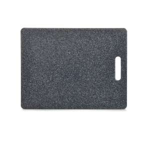 Zeller plastic cutting board, 30x20x0.8 cm, anthracite 65132844