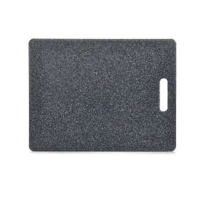 Zeller kitchen cutting board, plastic, 36.5x27.5x0.8 cm, anthracite 65132892