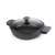 Ibili Neo 2.3L aluminum saucepan with lid, black