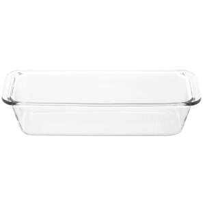 Ibili Kristall hitzebeständiges Glas-Backform, 30x12x7cm, transparent - Backgeschirr