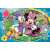 Puzzle finalizat Clementoni Minnie și Daisy, 104 piese