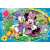 Clementoni Disney Junior Minnie puzzle cu 104 piese cu Minnie Mouse și Daisy Duck