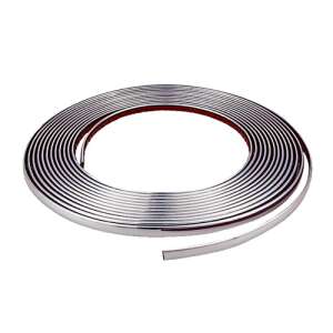 Chrome trim strip for cars, 8 meters long, 9 millimeters wide - Car decorative strip