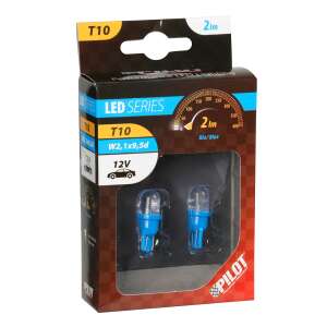 12V-os T10 W2,1x9,5D műanyag foglalatos LED-égő - 2 darabos 65158093 