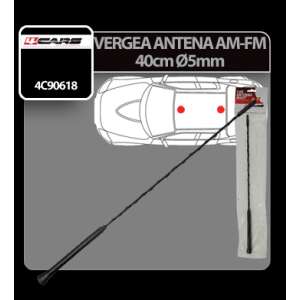 4Cars tetőantenna pálca (AM/FM) - 40 cm - Ø 5 mm 65158327 