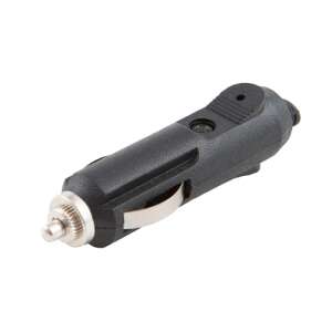 Black cigarette lighter adapter with fuse, 12V - Car electronic