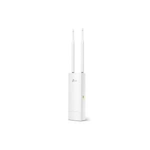 TP-Link EAP110-OUTDOOR 300Mbps Безжичен N външен достъпен пункт, бял, изглед под ъгъл - Точка за достъп