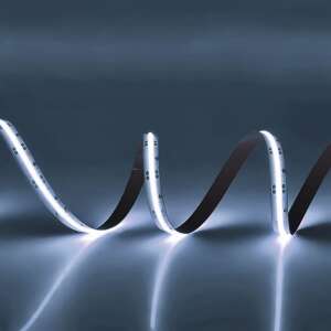 LED szalag, hidegfehér, 12V, 11W/m, 320 LED/méter, 5m - Phenom