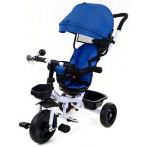 Funfit Kids Twist 360° tricicleta rotativă cu coș și claxon #blue-black 65199025