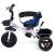 Funfit Kids Twist Tricycle with Blue Seat and Black Basket
