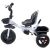 Funfit Kids Twist Tricycle, White Frame, Black Seat
