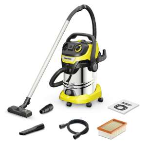 Karcher WD6 P S V-30/6/22/T Прахосмукачка 1300W, Жълто-Черна 65215609 - Инструмент