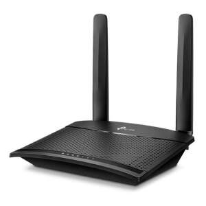 TP-Link TL-MR100 4G LTE Wi-Fi router, čierny - TP-Link Wi-Fi routre, adaptéry