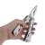 Trizand 13 in 1 multitool in hand, stainless steel, multifunction