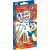 Bambino Trix 12 Triangular Colored Pencils Set packaging with cartoon bear