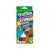 Bambino Trix 12 pack triangular colored pencils, multi-colored
