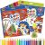 Bambino Trix 24 Triangular Colored Pencils Set multiple packs