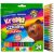 Bambino Trix Pencils 24pcs triangular coloured pencil set, Multicoloured 133420886