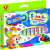 Bambino felt-tip pens with stamps, 12 colors, packaging