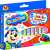 Bambino felt-tip pens with stamps, 12 colors, packaging