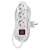 EMOS P1325R 3 socket 5 meter 1.5mm2 extension cord with switch, white