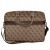 Geantă laptop Guess Uptown Brown 16 inch cu model