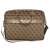 Guess 4G Uptown 16 inch laptop bag in brown with logo pattern, back view