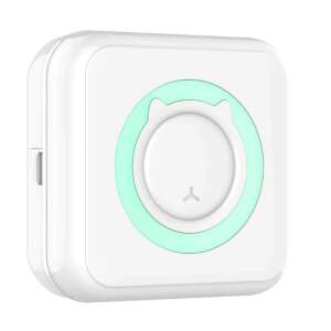 Mini imprimantă portabilă AOVO cu baterie, imprimantă inteligentă cu hârtie termică, conexiune bluetooth