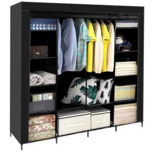 Skladacia látková skriňa 170x170cm Ruhhy 21744