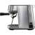 Sage SES450BSS espresso machine, stainless steel, side view with water tank